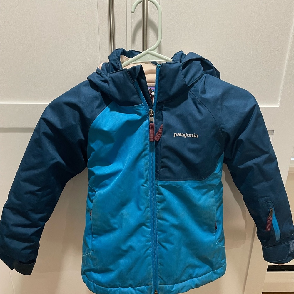 Patagonia girls Snow belle winter jacket size XS